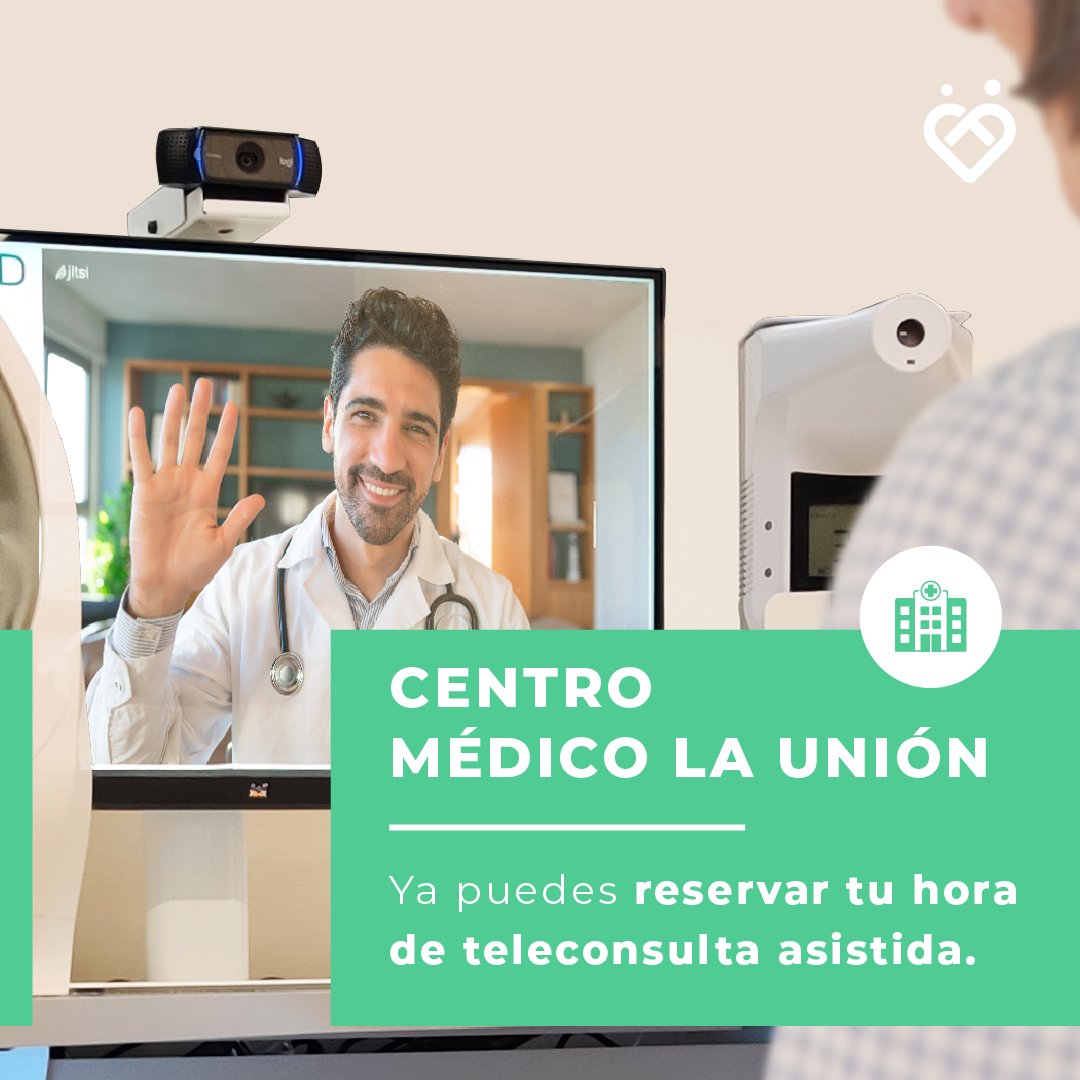 Clínica Alemana Osorno ha implementado el servicio de Teleconsulta asistida en Centro Médico La Unión ¿De qué se trata? Más Info aquí bit.ly/3CL3ChR