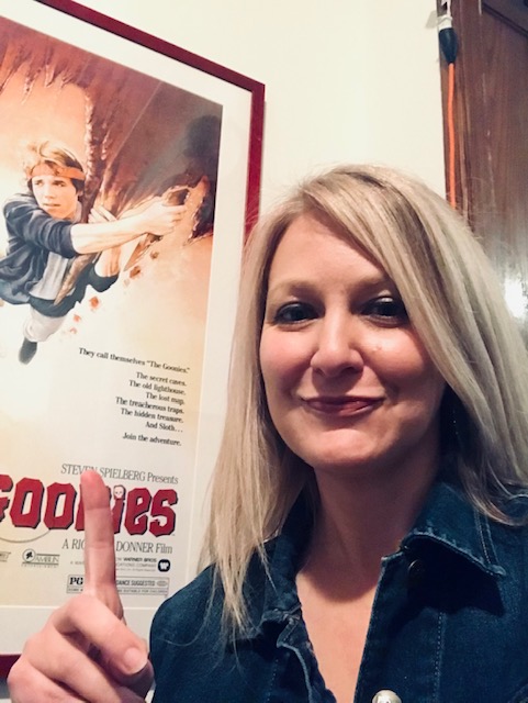 MeganLacera's tweet photo. Had a great time with Ms. T's gifted and talented 5th graders today! We got to talk #SaveTheCat and I shared a sneak peak of The Wild Ones. 

I was happily surprised with how many students had seen The Goonies. Thanks for having me @BookBarAuthors 
#TheGoonies
#TheWildOnes https://t.co/1bmRCNYNZB