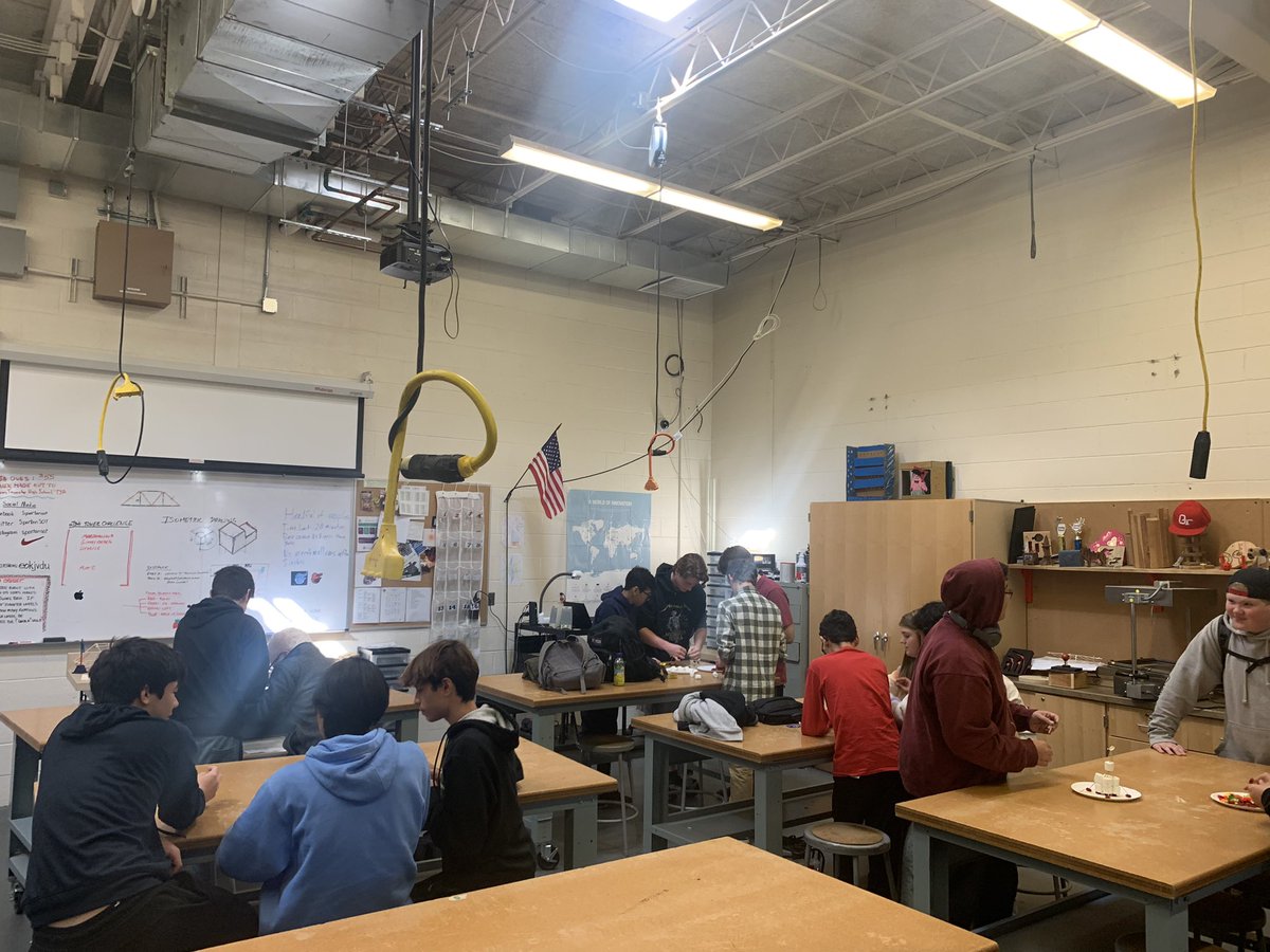 SpartanSOT's tweet photo. During our TSA meeting today, our members competed in a timed building challenge using toothpicks and candy! https://t.co/B5PhczLgqV