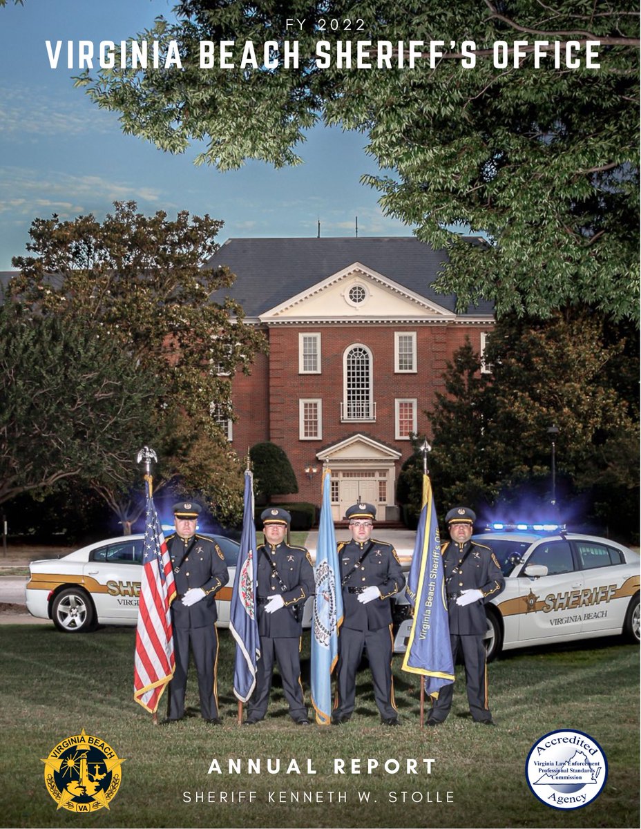Our annual report for FY22 has published! It details everything we accomplished last year &amp; what we’re working on next. It’s filled with data &amp; information that demonstrate our commitment to public safety, transparency &amp; accountability. Check it out at vbso.net/_assets/VBSOFY….
