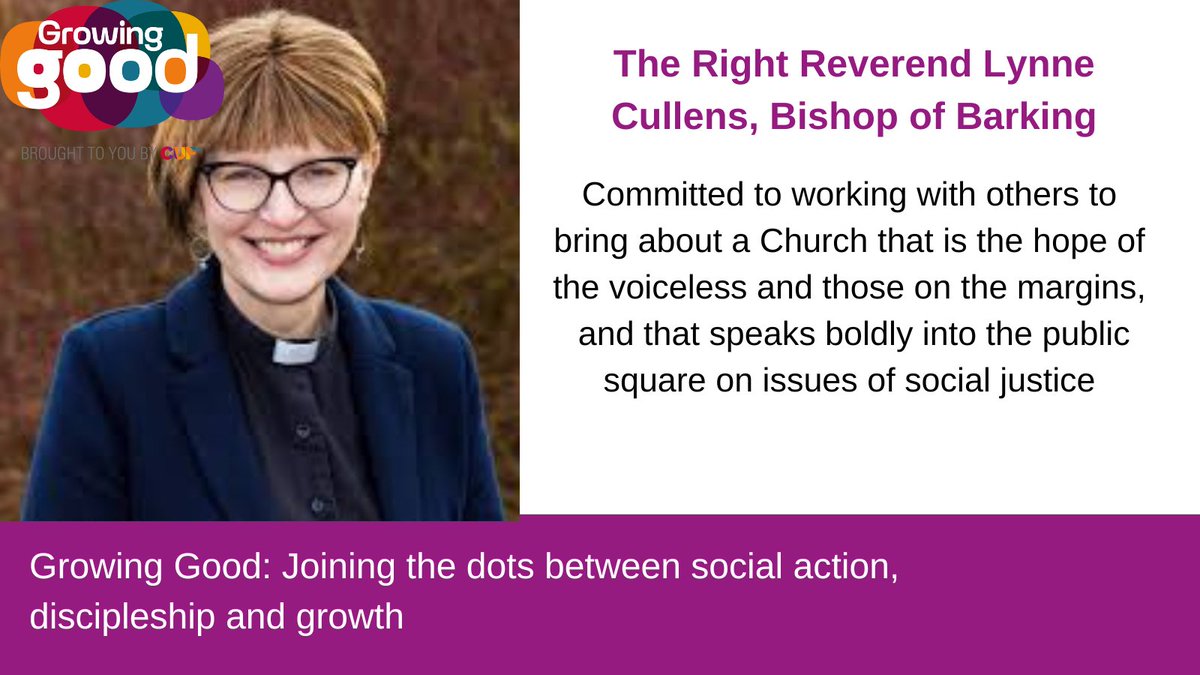 "The impact of Christian social action in our communities is huge - serving with love, with compassion and with gospel conviction, day in, day out." <a href="/LynneCullens/">Lynne Cullens @lynnecullens.bsky.social</a> live with us tonight discussing #GrowingGood