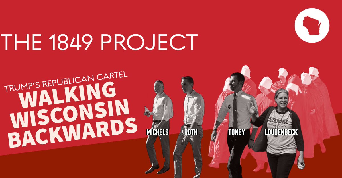 jnorcr's tweet photo. 6/7 Curtis seems to gloss over the fact that #TimMichels is very much part of #The1849Project to send #womenshealthcare back to the 1800s and make women in #Wisconsin second class citizens (or worse). 
Tim Michels is pro-forced birth.
The endorsements say so.
He says so. https://t.co/zRsguK61iP