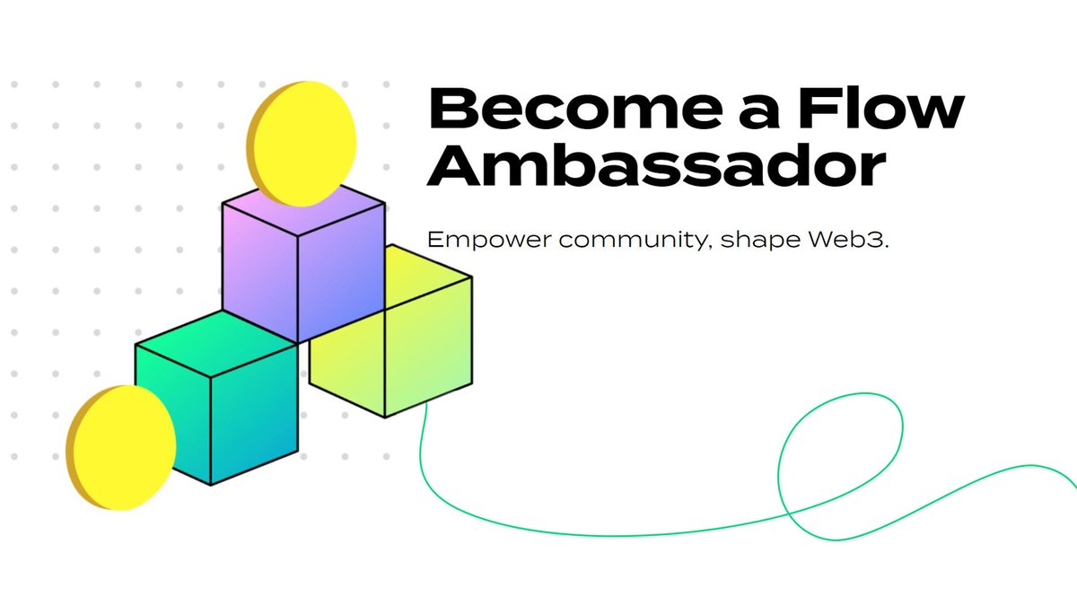 If you think becoming a Flow Ambassador is something that might be a great fit for you, let us know! 👋 👉 Learn more: flow.com/flow-ambassado… 👉 Get involved: dapperlabs.typeform.com/ambassador
