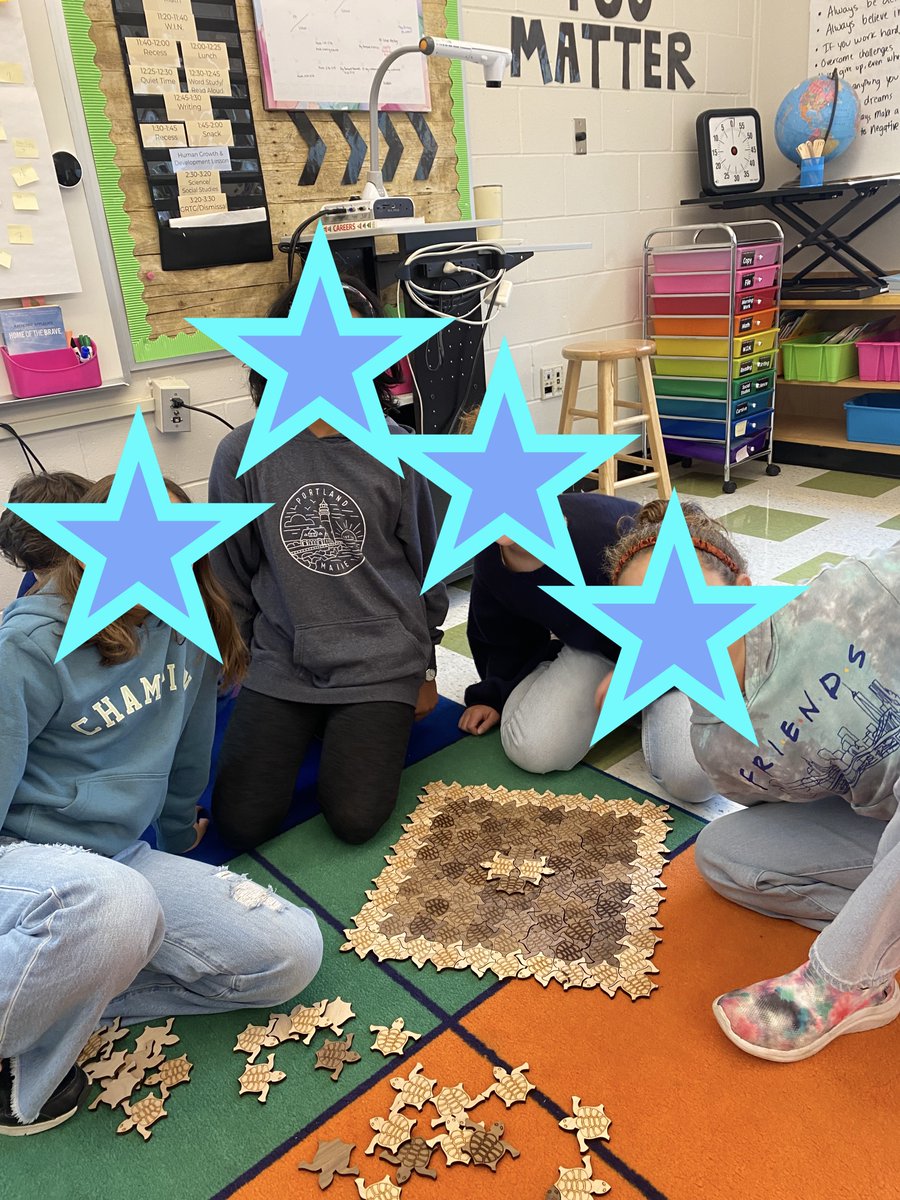 RawdingMolly's tweet photo. #TilingTurtles are so much fun - love seeing what kids come up with and how kids connect over these mathy play things! #JoyinLearningMath
@Trianglemancsd @FiskeSchool @FiskeMath https://t.co/8p1rB6dKkG