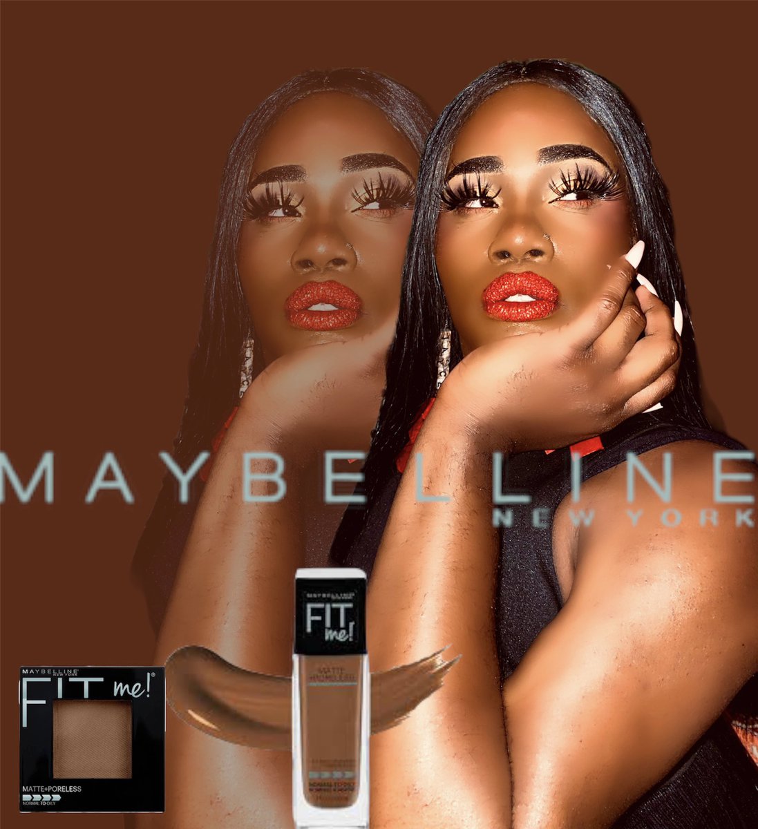 jaycesongbyrd's tweet photo. #maybeline #model #jaycesongbyrd #rt #Godiseverything #Godisworkingitout https://t.co/SEARnmfHuj