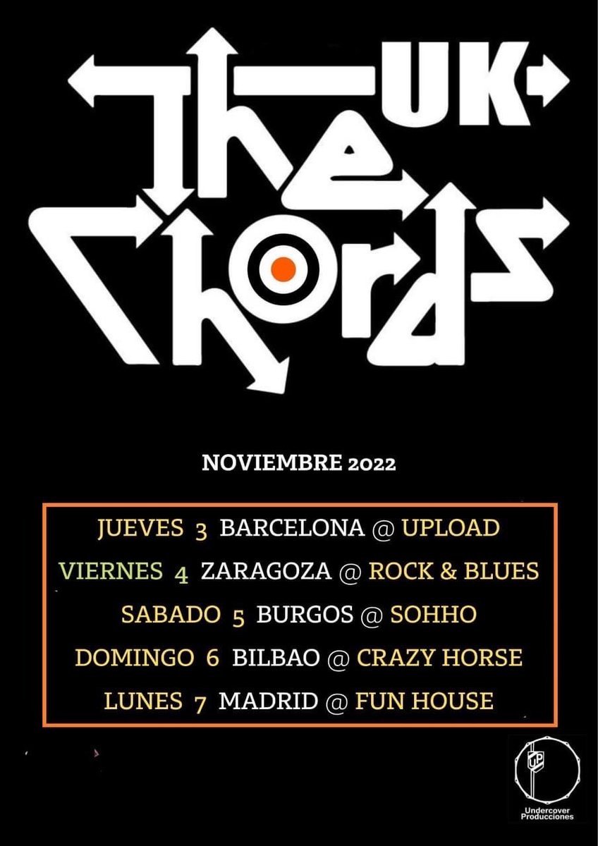 ChrisPope99's tweet photo. The Chords Uk in Spain  x https://t.co/WQnjnsQmGV