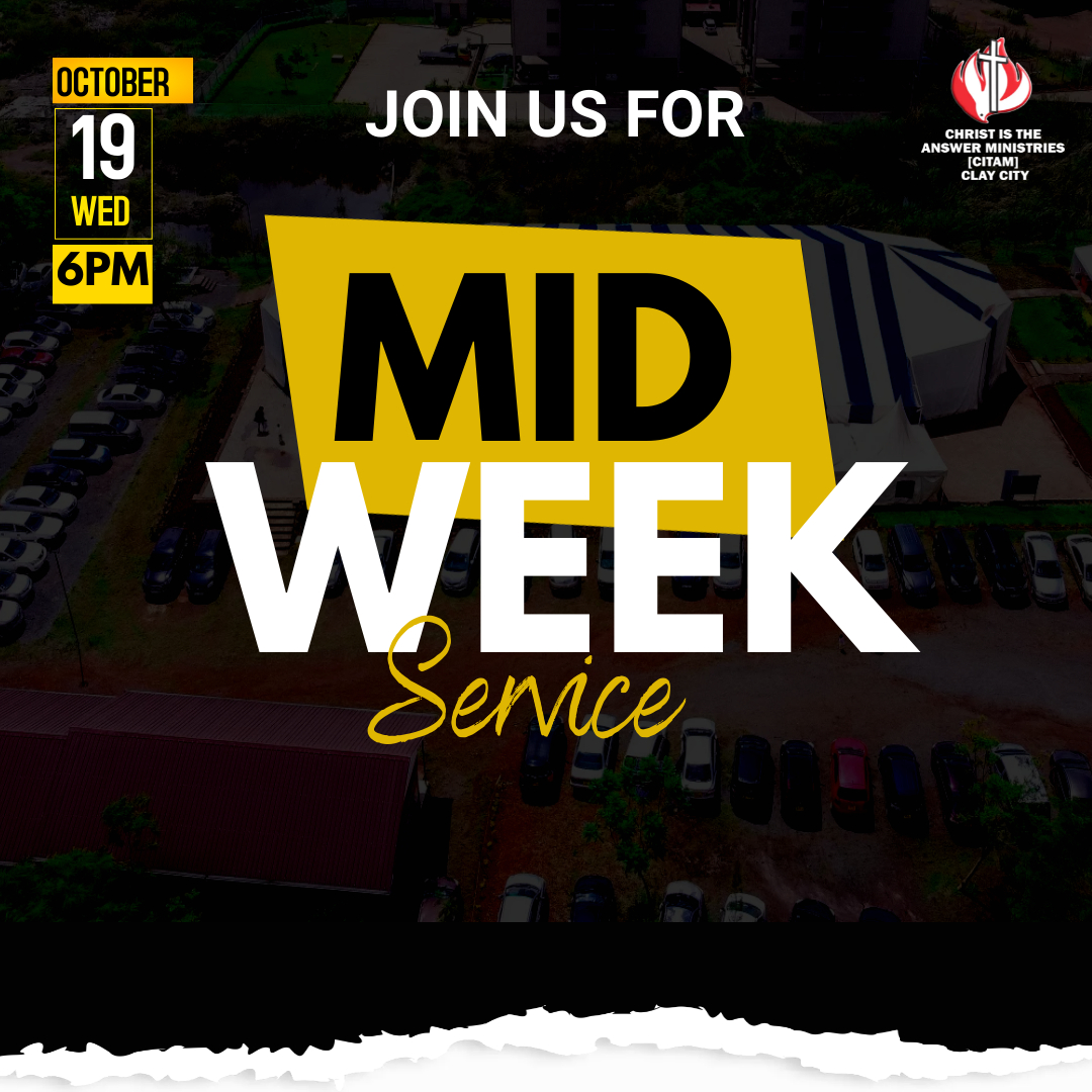 CitamClay's tweet photo. We can't wait to host you this evening for our Midweek service.
#CITAMCC #Midweekservice https://t.co/pAtOZt5c64