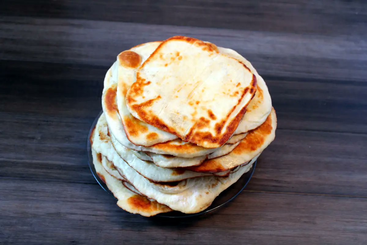 FreshCookedFun's tweet image. Love making up a batch of fluffy naan!  I use them as my go-to flatbread for just about everything.