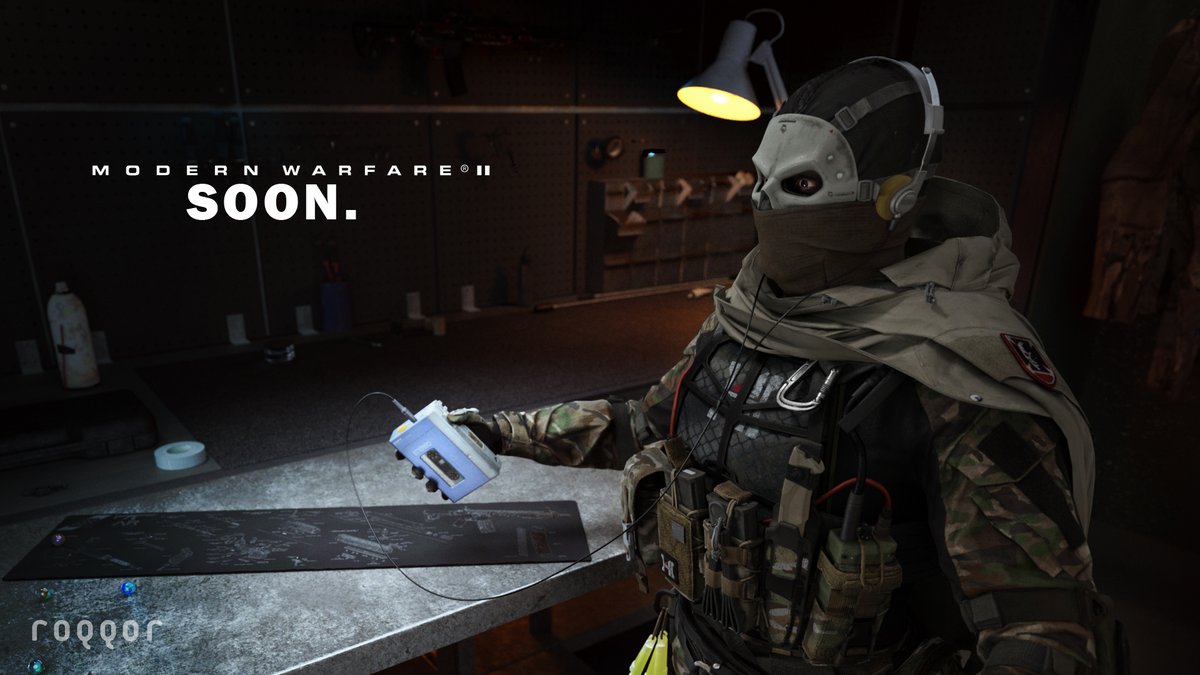 RoqqorG's tweet photo. What do you think he's listening to?
#ModernWarfareII #warzone2 #COD #blender3d #loadoutroom #squadup #ghost #nadia #conceptart #walkman https://t.co/MBuHrGIFKA