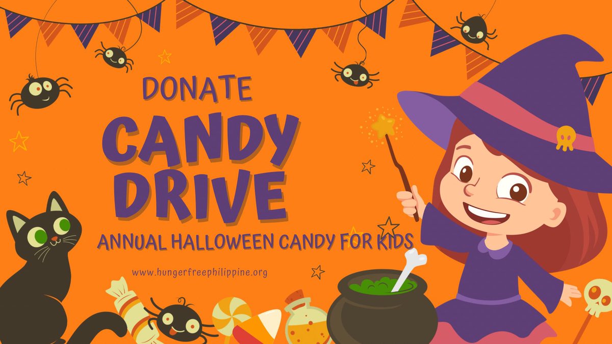 Donate your Halloween candy to underprivileged children in the Philippines.  hungerfreephilippines.org