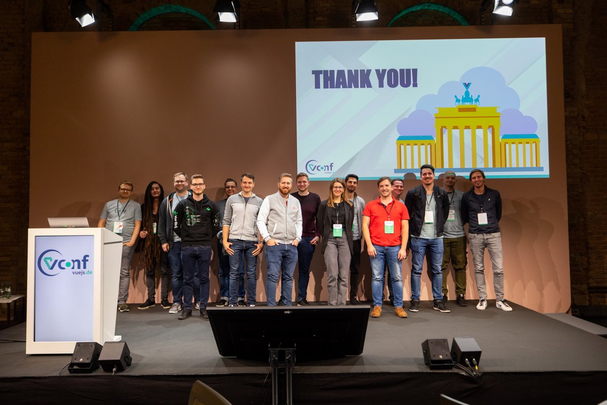 vue_js_de's tweet image. We want to thank our attendees, speakers, mc, trainers, sponsors, team, volunteers, and everybody else who made #vuejsdeconf a great event!

Thank you! We are so grateful to have you all. See you next time 💚