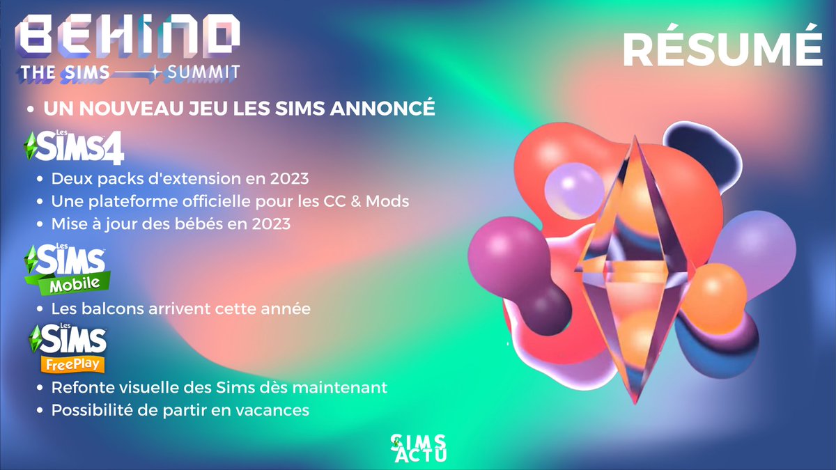 Sims Actu ✨ tweet media