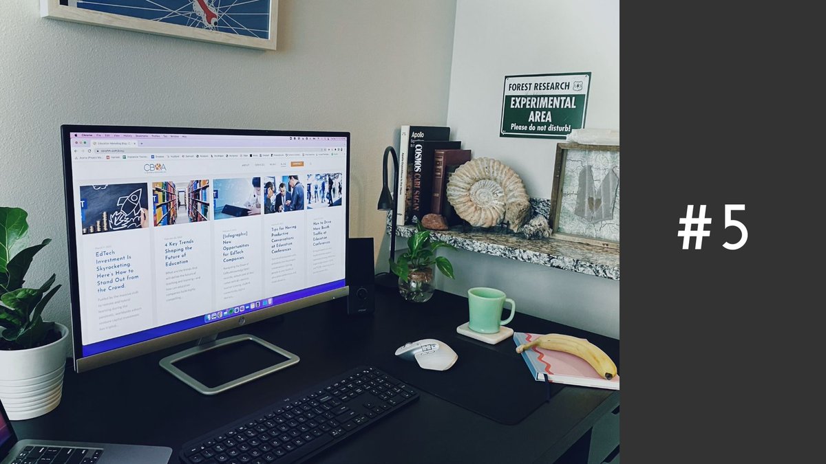 CBlohmAssoc's tweet image. Home offices are a regular part of our work life, but we rarely get the opportunity to see one another&apos;s spaces. To end our United Way campaign, we played a guessing game to determine whose home office space is whose! 

#educationmarketing #companyculture