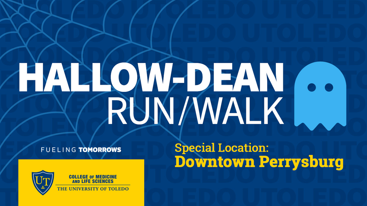 UToledoMed's tweet photo. Join Dr. Cooper next Tuesday, Oct. 25 at 6 p.m. for a special Halloween-themed run/walk in Downtown Perrysburg. Costumes optional.
Register online by today, Oct. 18, to get a free T-shirt!
https://t.co/EzmqllX7Fx
#UToledoMed #RunWithTheDean https://t.co/ZFDLhjwePS
