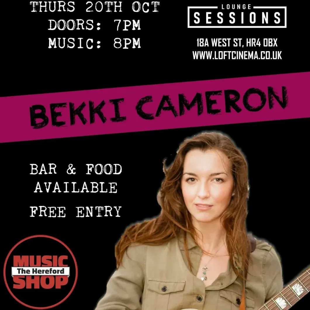 Loft_Cinema's tweet photo. W H A T ' S  O N

Thurs 20th - 19:00 - @BekkiCameron Lounge Session: Live @ The Loft! 🎶

Fri 21st - 19:15 - Date Night - Good Luck To You, Leo Grande (15) - £40 for sofa, pizzas &amp; wine for 2!

Sat 22nd - 19:15 - 28 Days Later (18)

Sun 23rd - 10:45 - Minions: The Rise Of Gru (U) https://t.co/woR4kbEOY7