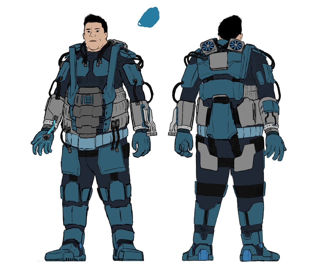 QEDGamesTeam's tweet photo. Work in progress: early character concept

#gamedesign #gamedevelopment #indiedev #indiedeveloper #indiegame #IndieGameDev #newgameprototype #conceptart #art https://t.co/tlkgdBmFmA