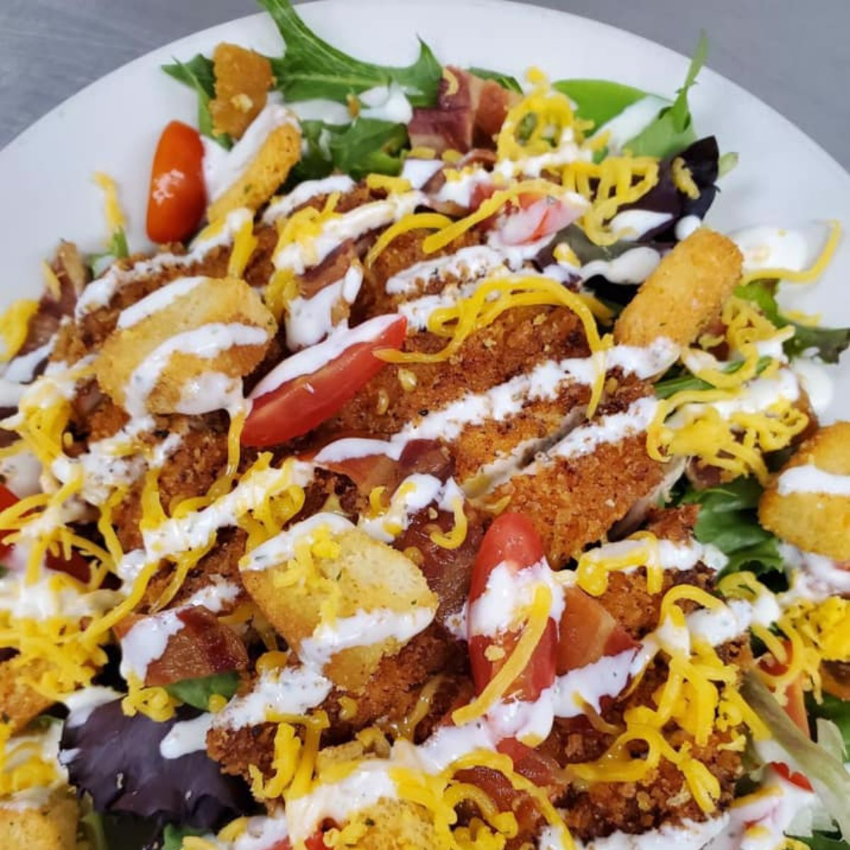 rsbbque's tweet image. Don't be haunted by the feeling of an empty stomach this spooky season! Stop by #RollingSmokeBarbeque and treat yourself to one of our signature dishes today. 👻