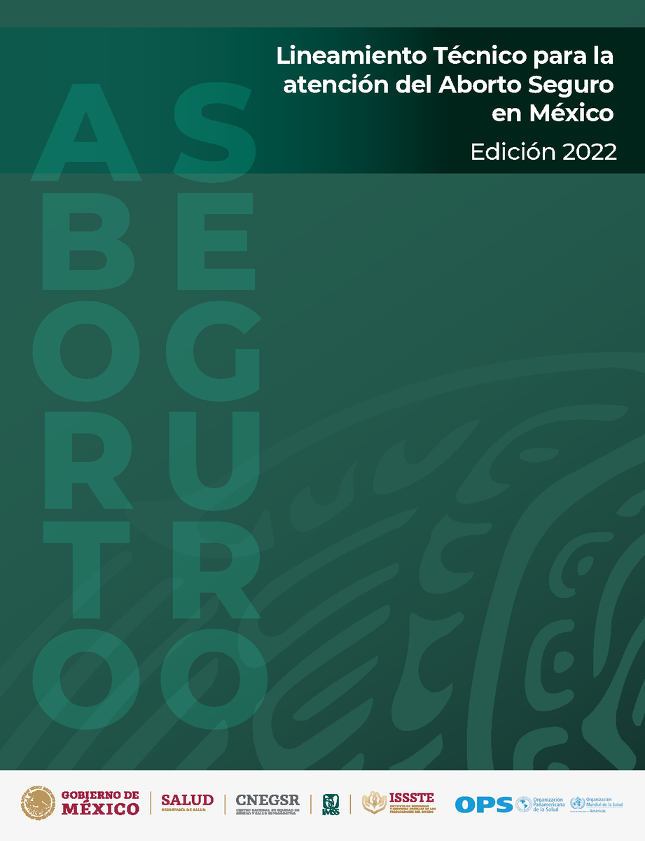 Este documento establece los criterios básicos de atención en las unidades de <a href="/SSalud_mx/">SALUD México</a>, para que mujeres y personas gestantes, en todo el país, reciban una atención integral en los servicios de #AbortoSeguro. 

⬇️ ¡Descárgalo aquí! ⬇️
ipasmexico.org/wp-content/upl…