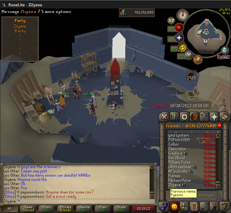 beckyosrs's tweet image. BE CAREFUL⚠️

On stream I had someone try and scam my friend by name changing to 'Zliyana'

At least raising awareness as I don't want anyone else to be caught out by this scam. 🤬

Pls retweet

Can anything be done? @JagexTyran @JagexTrident @JagexLight 

clips.twitch.tv/DeafCoweringJa…