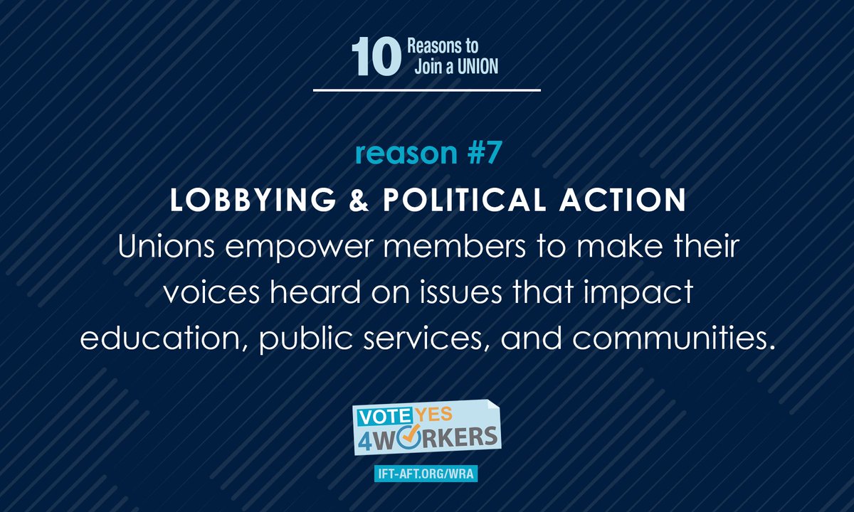 Vote YES for the Workers Rights Amendment to ensure we can continue to make our voices heard! More info: ift-aft.org/wra