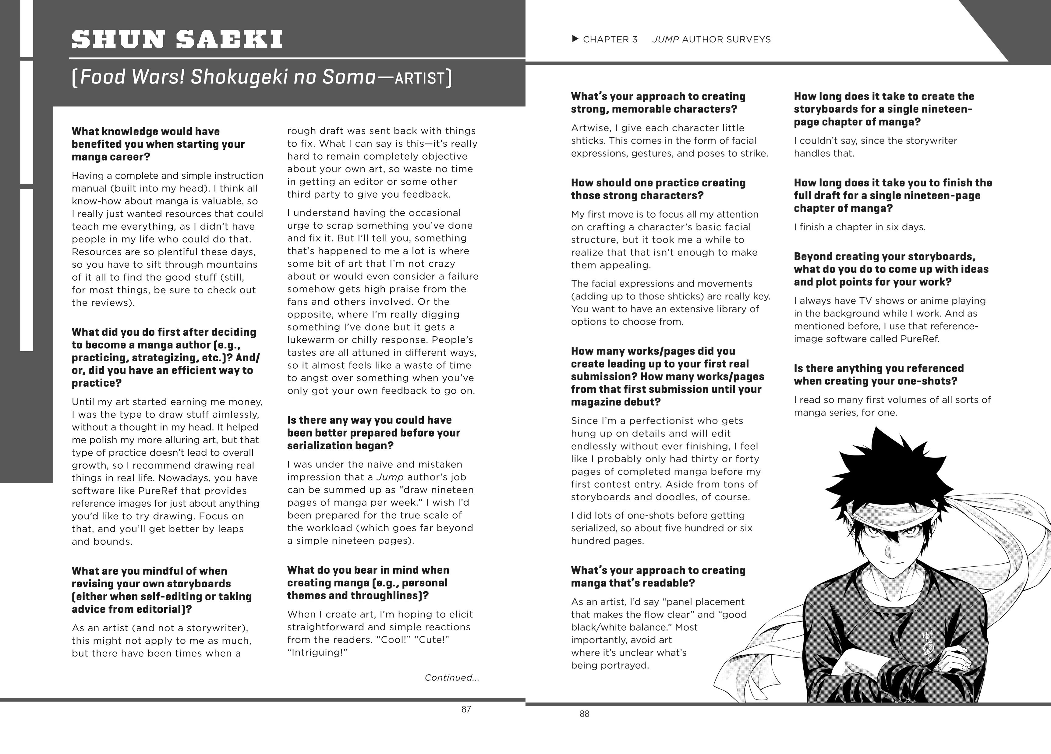 Shonen Jump Poll Ranks Shokugeki no Soma Characters and Their