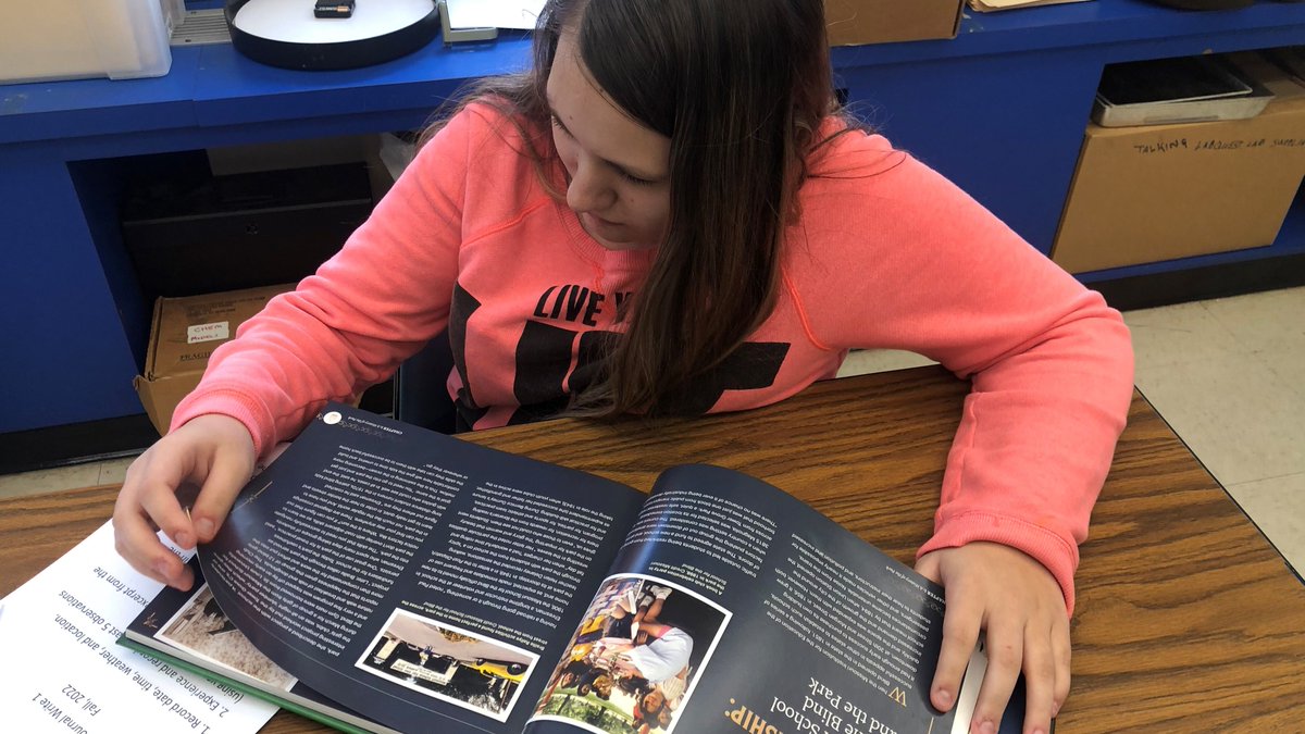 MSBMules's tweet photo. In Mr. Duggan’s Physical Science and Bio 1 classes, the #MSBMules complete a lesson about nature appreciate with the help of the new book “Tower Grove Park: Common Ground &amp; Grateful Shade Since 1872” by St. Louis author Amanda E. Doyle.

#LoveMyMSB #MulesRule #GoMules https://t.co/nCo4Fu35WV