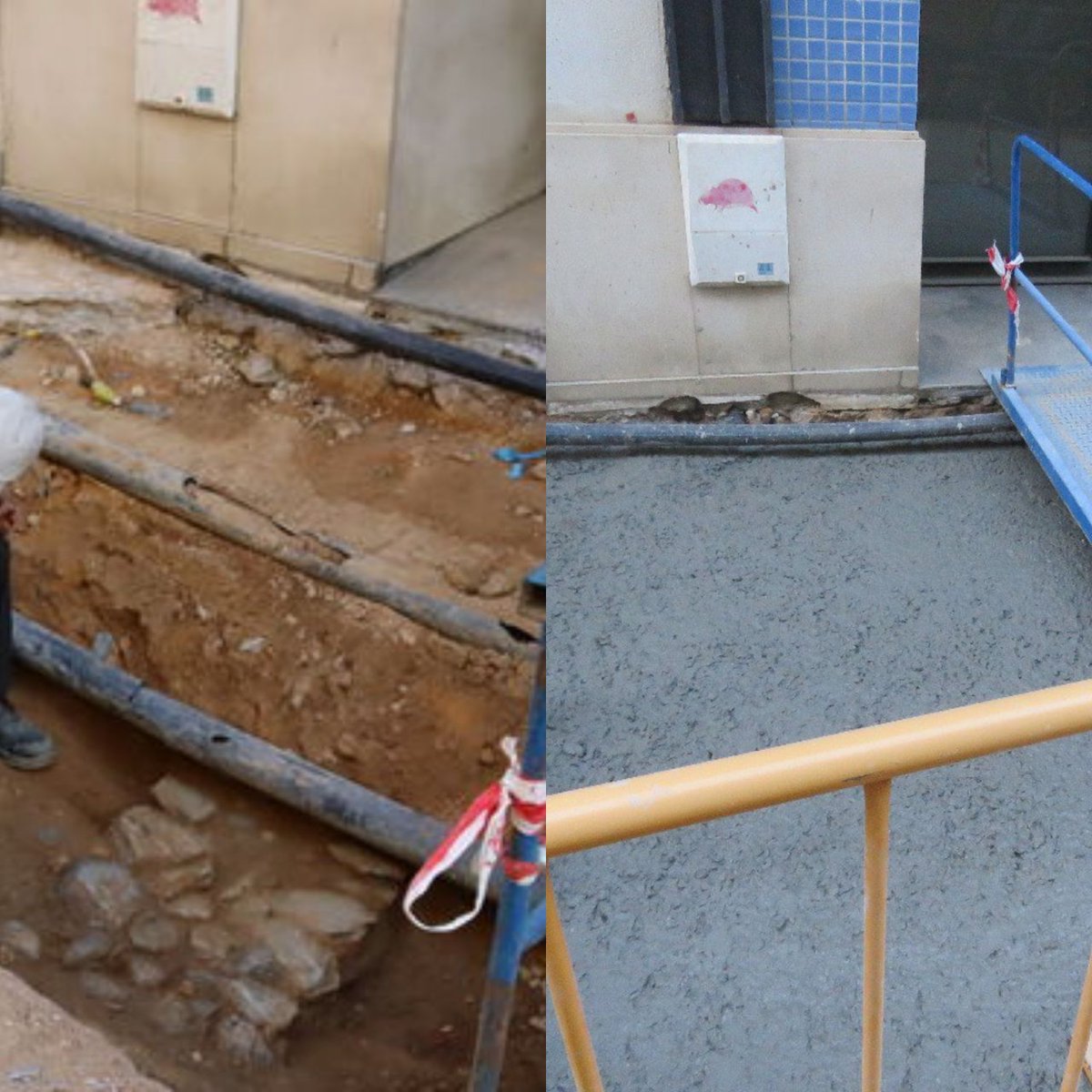 AxsiHuelva's tweet photo. Los restos arqueológicos protohistoricos de la Calle Fernando el Católico, ya han sido ocultados por la gracia del Ayuntamiento de Huelva y la Delegación de Cultura.
#Huelva #historia #arqueologia 
https://t.co/waSK5IfTI1 https://t.co/8qncsgxgGW