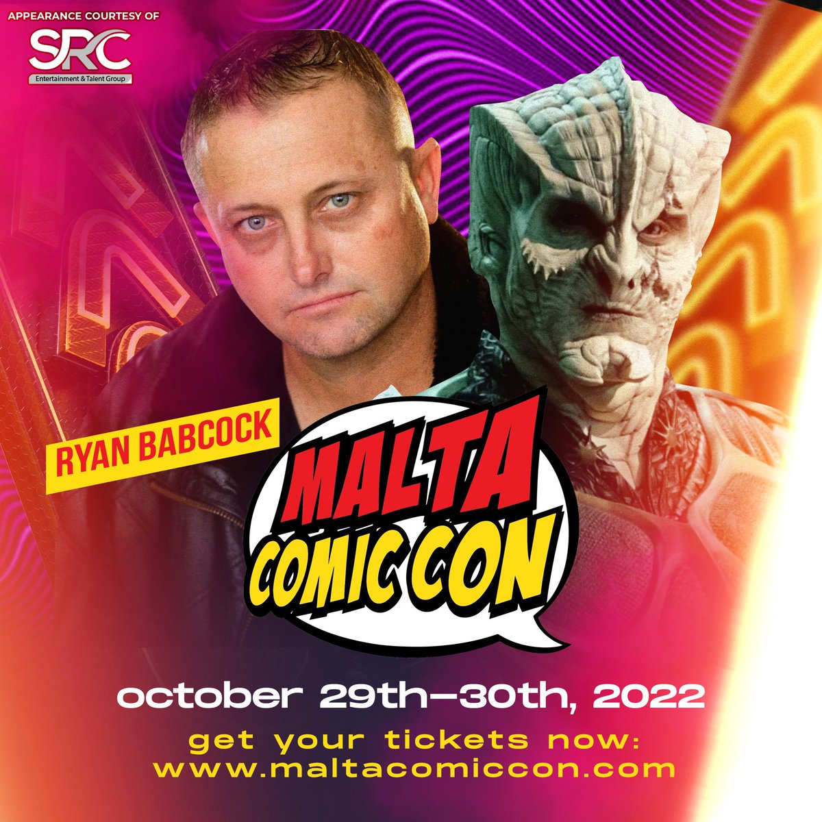 Ryan_D_Babcock's tweet photo. We are 7 days aways from being in route to Malta Comic Con, alonside Wicked Comics and SRC Entertainment & Talent.✈️ .Get your ticket and enjoy the weekend Oct 29th-30th #RyanBabcock #comics #apperances #euroupe #Malta #maltaeuroupe #aliens #space #autographs #ComicCon https://t.co/RQ1usC8WjF
