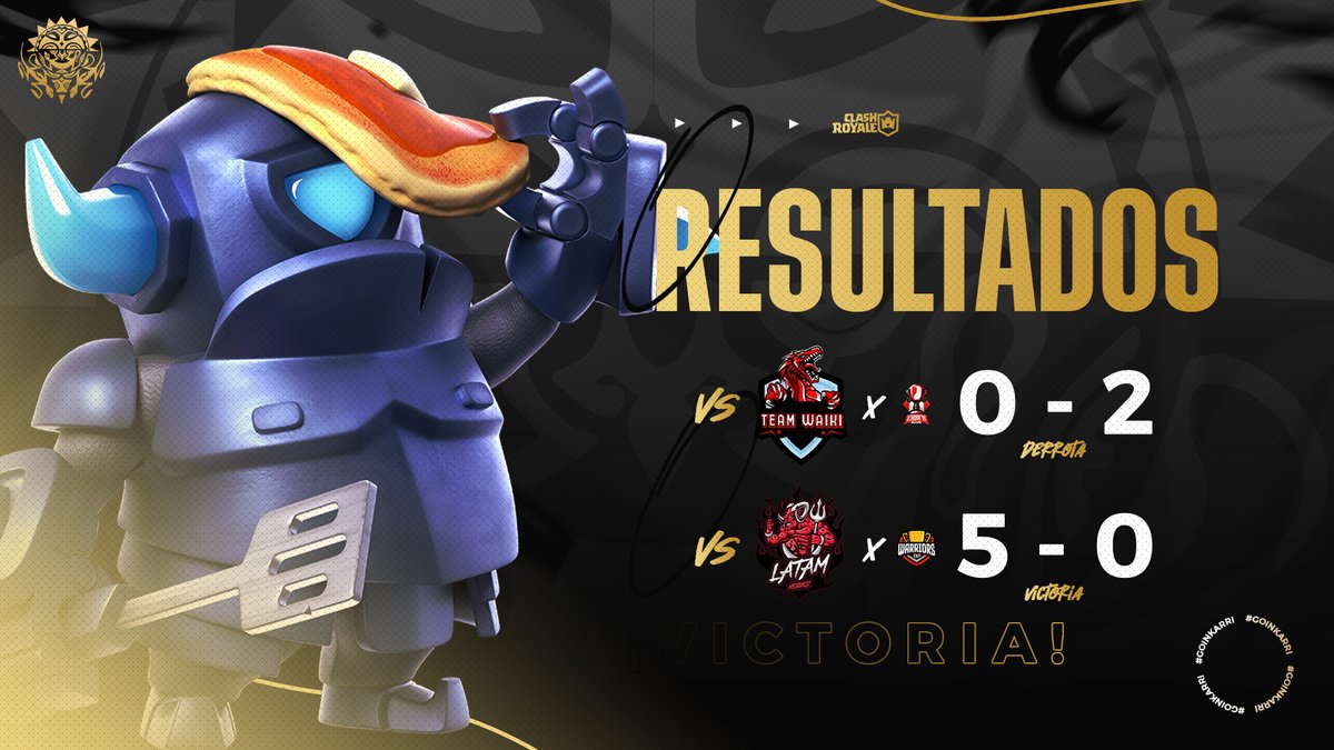 Inkarri eSports (@inkarri_esports) on Twitter photo #CR | ยกResultados del fin de semana! ๐ฅ
๐ธDebutamos con derrota en la #Liga2 pero clasificamos a Fase de grupos de la #WarriorsCup ๐๐ฅ
๐ <a href="/Liga_2PE/">LIGA 2 PERร</a>
๐ <a href="/TeamWaikiPE/">TEAM WAIKI</a>
๐ 0โฃ-2โฃ
๐ <a href="/WarriorsCupGG/">Warriors Cup</a>
๐ <a href="/heroes_latam/">Latam Hรฉroes</a>
๐ 5โฃ-0โฃ
#GoInkarri #Forthevictory #CR | ยกResultados del fin de semana! ๐ฅ
๐ธDebutamos con derrota en la #Liga2 pero clasificamos a Fase de grupos de la #WarriorsCup ๐๐ฅ
๐ <a href="/Liga_2PE/">LIGA 2 PERร</a>
๐ <a href="/TeamWaikiPE/">TEAM WAIKI</a>
๐ 0โฃ-2โฃ
๐ <a href="/WarriorsCupGG/">Warriors Cup</a>
๐ <a href="/heroes_latam/">Latam Hรฉroes</a>
๐ 5โฃ-0โฃ
#GoInkarri #Forthevictory