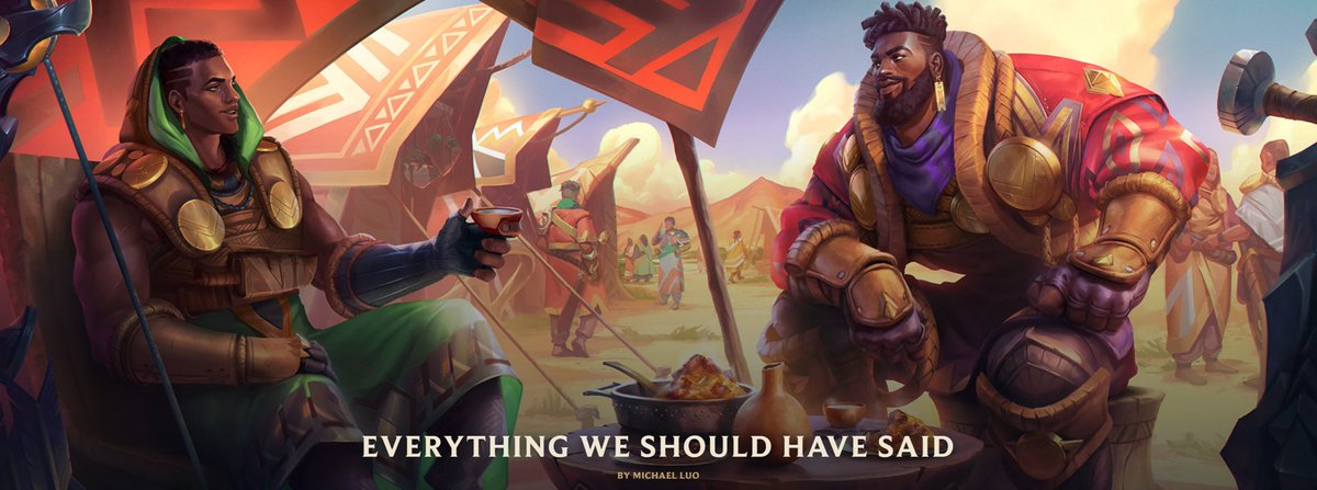 Pride was always the theme, and I’m proud to have been able to tell this story.

universe.leagueoflegends.com/en_US/story/ks…