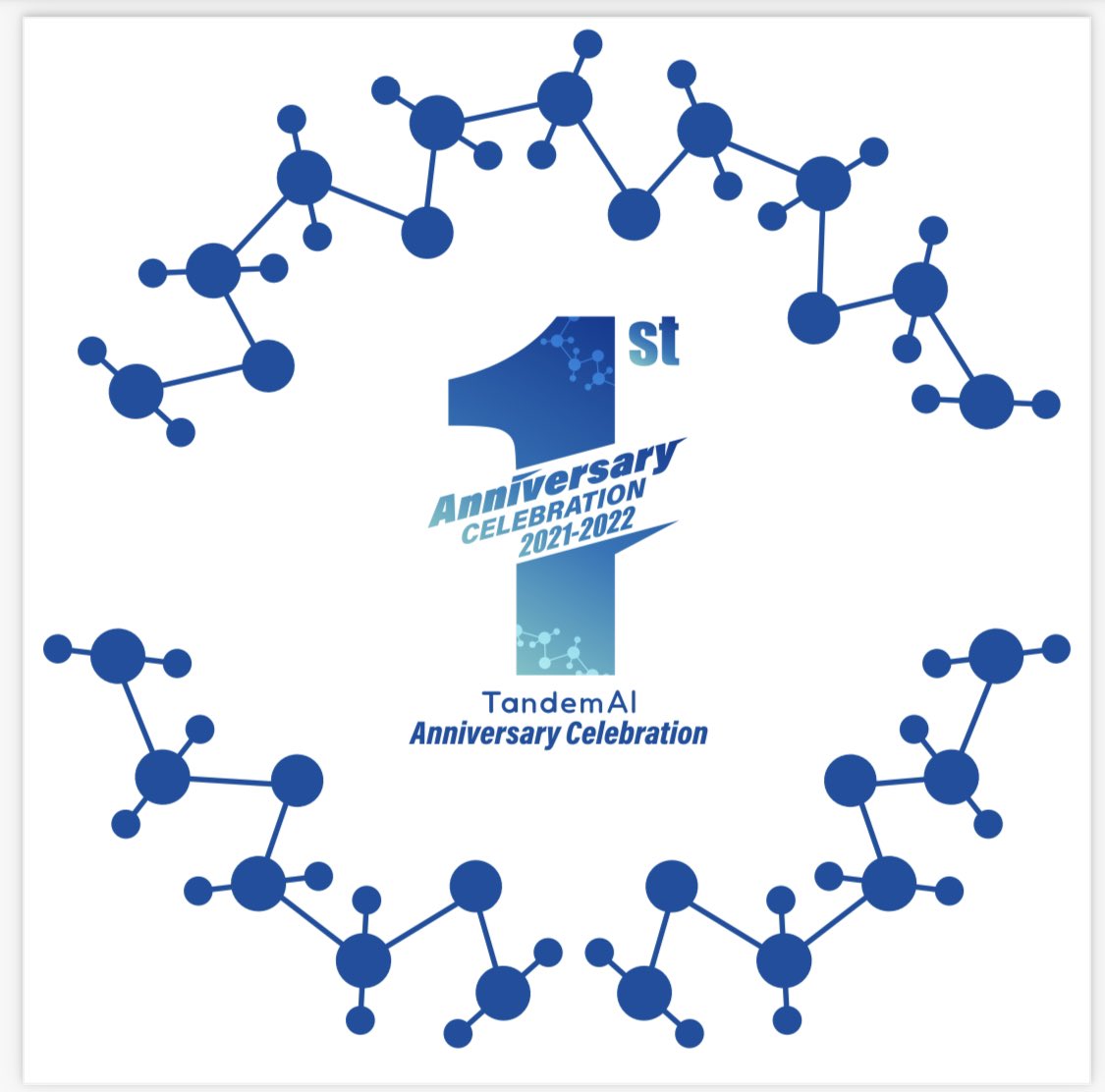 TandemAI_'s tweet photo. Join us in celebrating our 1 year anniversary of our work to accelerate drug discovery! 🥳 #science #chemistry #ai #articialintelligence #smartlearning #machinelearning #computationalchemistry  #venturecapital #orbimed #drugdiscovery #pharma #highpowercomputing #molecules #atoms https://t.co/Fu0YClTxzj