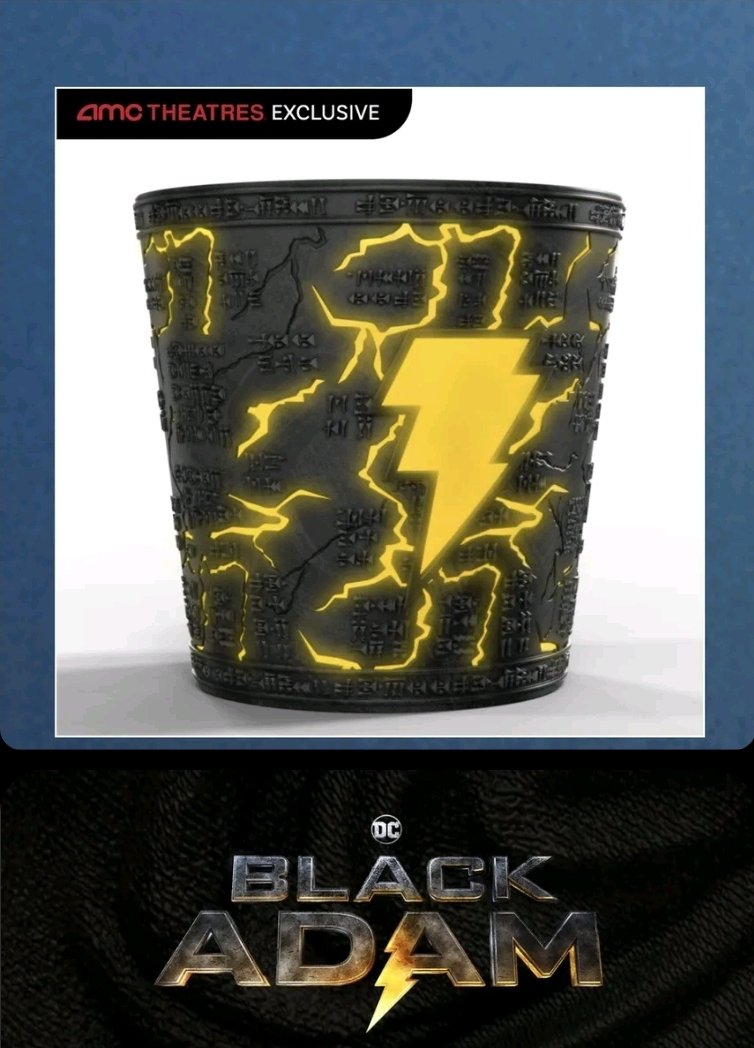 cryptograft's tweet photo. Ready for #BlackAdam Opening day this Thursday #atAMC #AMC30 with the signature reclining seats #ZOA drink and #popcorn 🍿 #amctheaters 
#amcstubsmember
#concessions
 @TheRock
#theblockinorange https://t.co/4o715MafZo