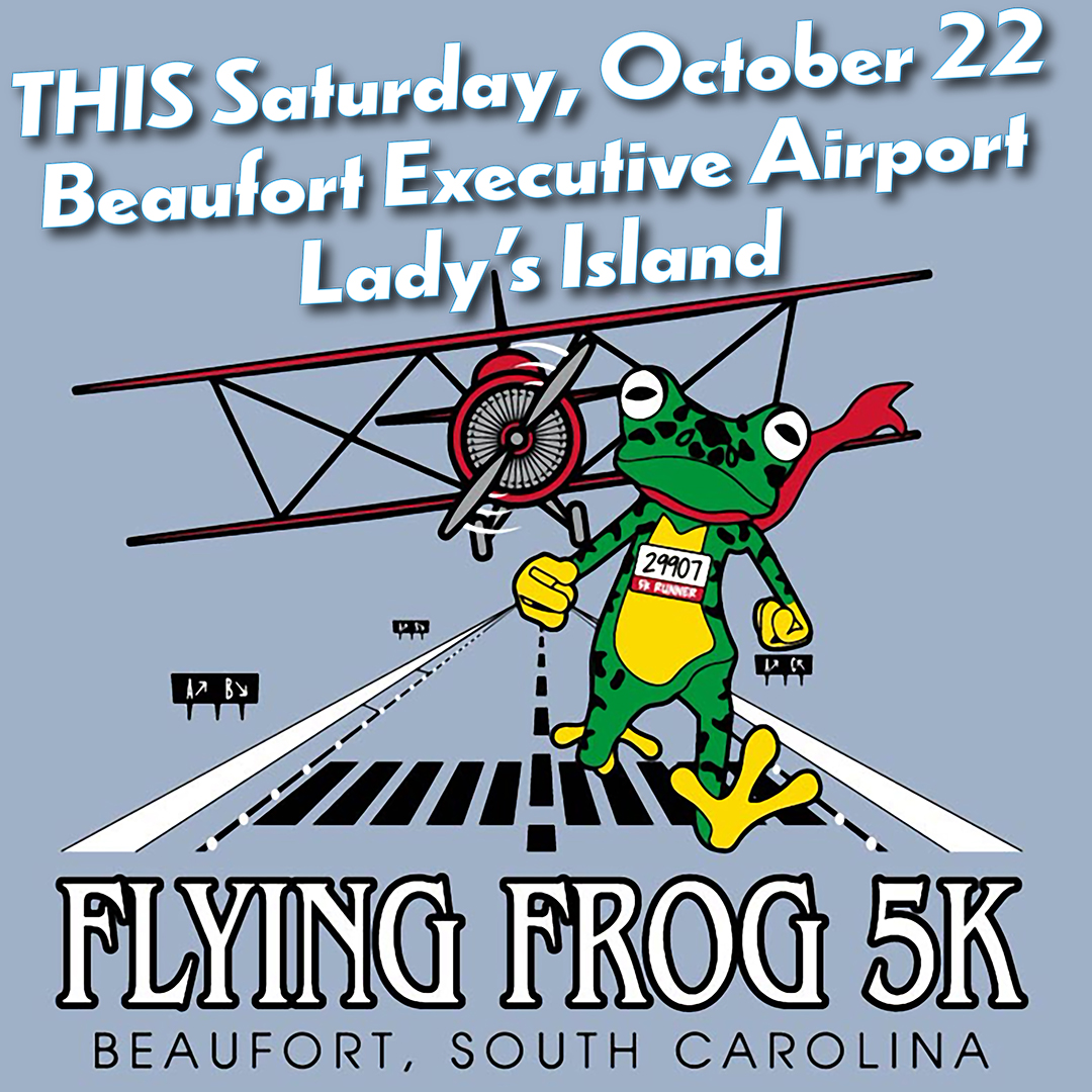BCParksAndRec's tweet image. 🏃‍♀️🏃🏃‍♂️SO EXCITING!!! 🏃‍♀️🏃🏃‍♂️This unique race IS ON the runway at beautiful Beaufort Executive Airport. This fast, flat course is USATF certified and takes you around the hangars, down the runway, and up the taxiway. #beaufortsc #beauforttriplecrown