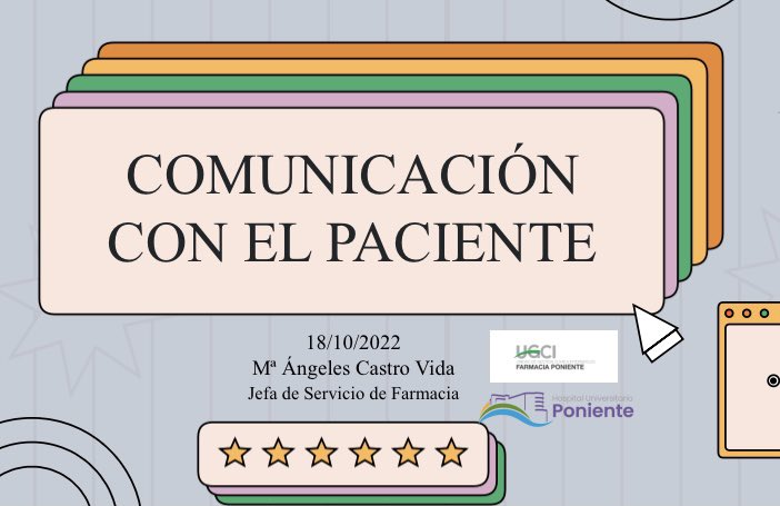 Farmacia Poniente (@farmacia_h_pon) on Twitter photo Hoy Segundo día de los talleres formativos de AF en Consulta para Técnicos d Farmacia con <a href="/joakiurda/">Joaquin Urda</a> <a href="/doro_macv/">M. Ángeles</a>
✅ role play incluido👌🏻 by <a href="/ignabreci/">Ignacio Bretones</a>
Gracias #alumnos por vuestro interés!!! #formacionContinua Hoy Segundo día de los talleres formativos de AF en Consulta para Técnicos d Farmacia con <a href="/joakiurda/">Joaquin Urda</a> <a href="/doro_macv/">M. Ángeles</a>
✅ role play incluido👌🏻 by <a href="/ignabreci/">Ignacio Bretones</a>
Gracias #alumnos por vuestro interés!!! #formacionContinua