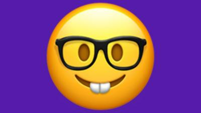 Why are glasses associated with being a geek? 13 year old Lowri, is asking to change the “nerd” emoji so that this negative stereotype ends. #challengestereotypes