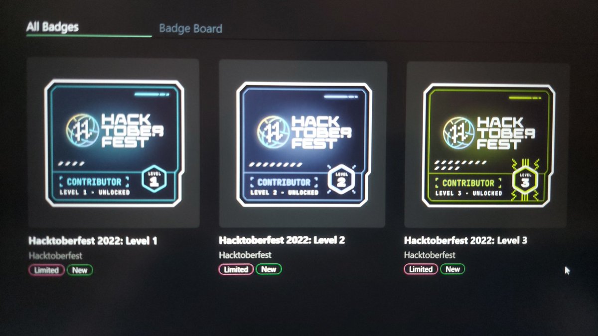 AakashV03's tweet photo. Day 21: Learned about material Ui package in react. Also made changes in the earlier built react keeper app and improved its functionality.
#100daysofcode 
Ps: Received these badges of hacktoberfest . https://t.co/OX7EoXmJS7