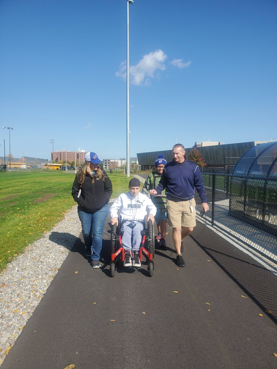 Congratulations Dy'Vine Jones, Cameron Pettee, Luke Bocach, Jake Helmer and RJ Gaddy! Last week they participated in the Empire State games for the Physically Challenged at SUNY Brockport! Our athletes had personal bests AND 1st place finishes!! <a href="/VictorCSD_Super/">Tim Terranova</a>  <a href="/VictorBLDevils/">Victor Blue Devils Ψ╰(•̀ᴗ•́ )╯</a>