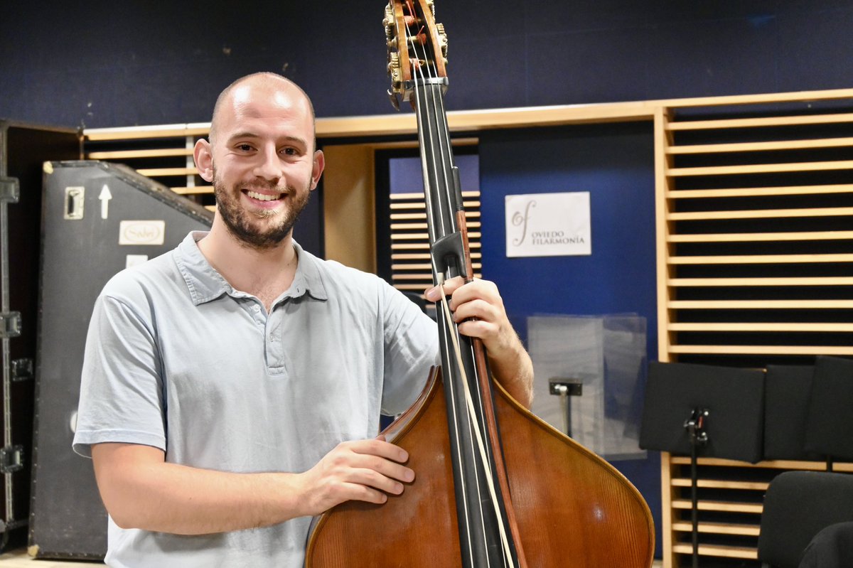 OFIL_Orquesta's tweet photo. 🎼 La familia crece. Salvador Morera se incorporará a nuestra plantilla como resultado de la audición celebrada hoy para cubrir una plaza de Contrabajo. ¡Enhorabuena! 
Y al resto de aspirantes, gracias por vuestro talento, y por ponerlo tan difícil. #OFILcontigo https://t.co/a42Zc9bfHI