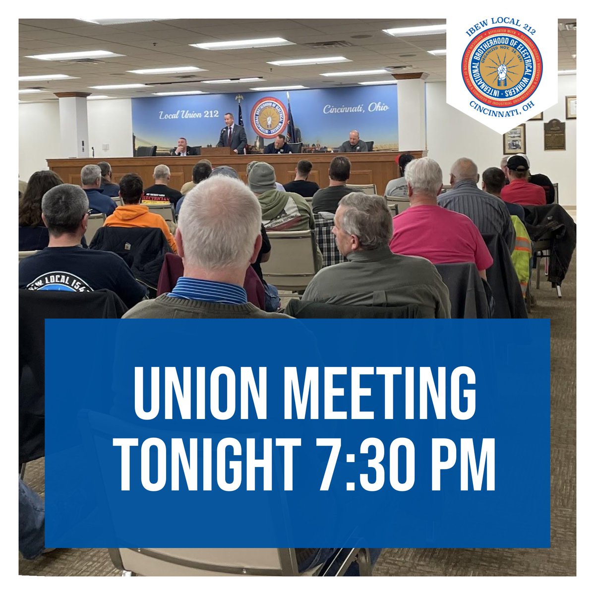 IBEW_Local212's tweet photo. #IBEW #CincinnatiElectricians #Cincinnati https://t.co/bN1KmoIsw8