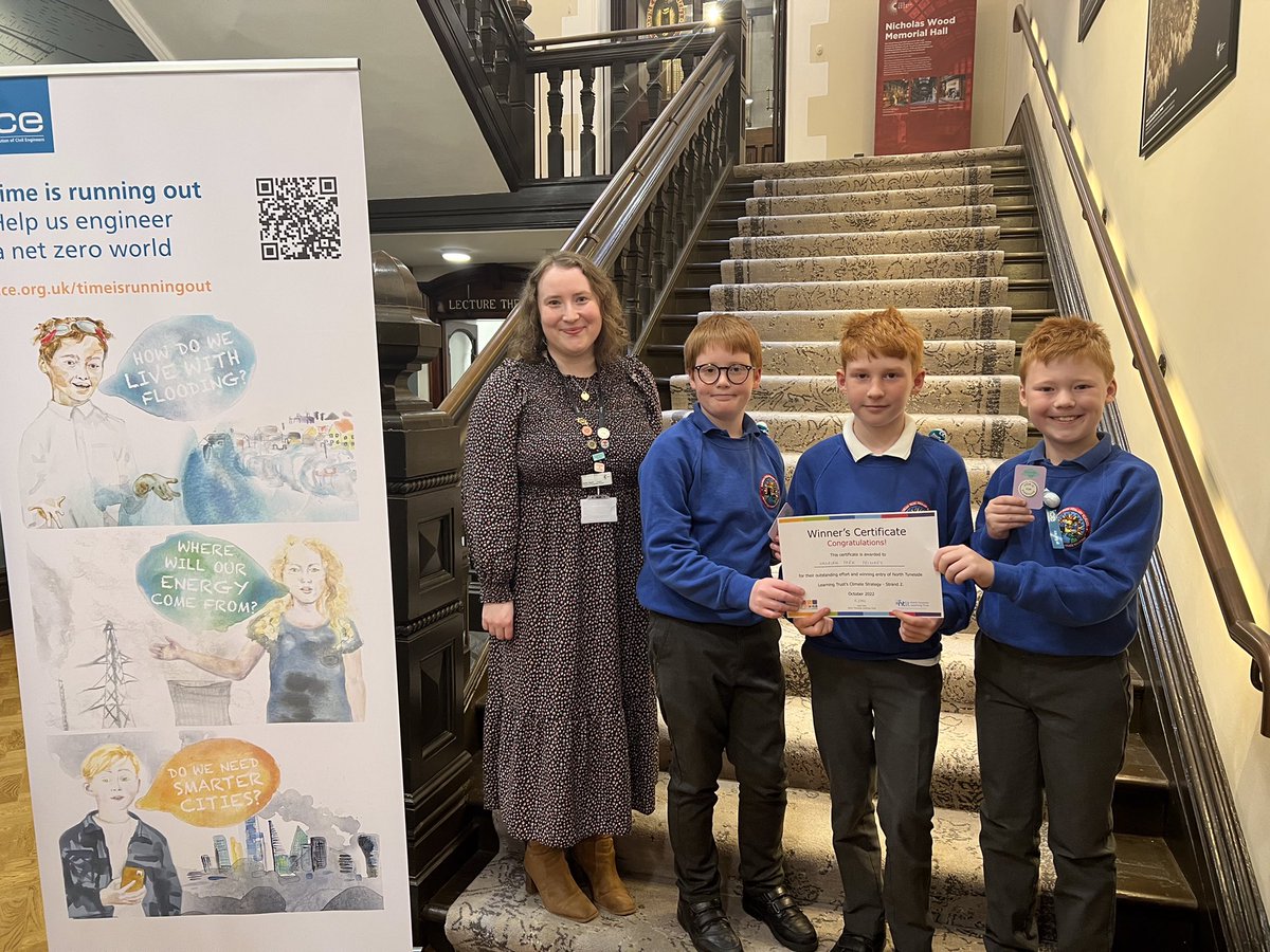 Hadrian_Park's tweet photo. Well done to the boys - below - for their participation and winning entry in the #NTLTClimateStrategy event. We all had a brilliant time and further developed our knowledge on reducing the effects of climate change. βοΈπππ https://t.co/8OfNhDXUZe