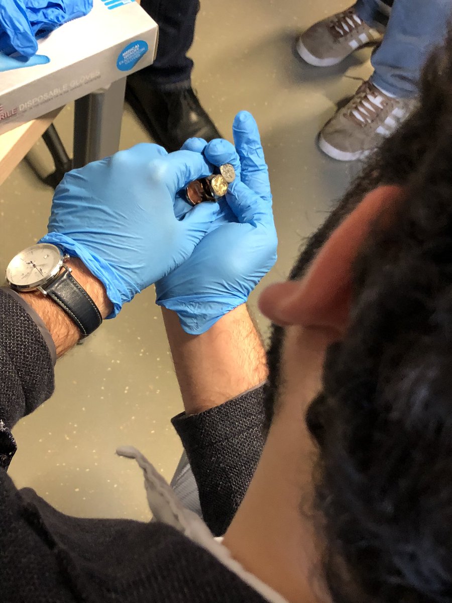 VpNum's tweet photo. #BootCamp10 #VpNum visite de l’Ecole des mines @Univ_Lorraine #ARTEM -présentation d’un microscope électronique à balayage par Alexandre Nominé @MinesNancy et une folle histoire de bague de Pierre Le Grand retrouvée par des archéologues sur un corps conservé à -30 degrés https://t.co/W2GZNwDRhk