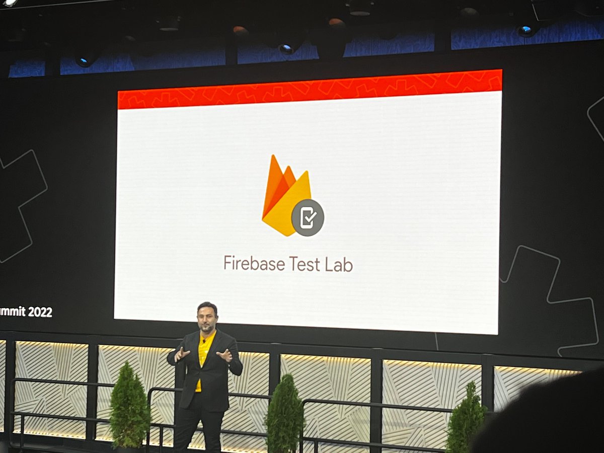 FlamelinkCMS's tweet photo. More efficient testing across devices with @Firebase Test Lab. CC @iulukaya
#Firebase #FirebaseCMS #Flamelink at #FirebaseSummit https://t.co/PEewQhfCrc