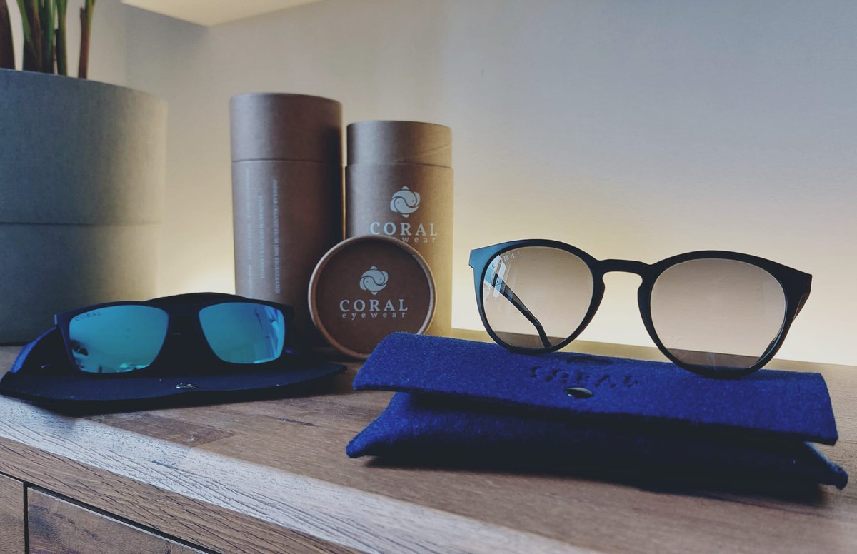 Expedition-ready thanks to <a href="/CoralEyewear/">Coral Eyewear</a> 🕶️

Love these frames, made from recycled plastic and rescued fishing nets. Coral is a partner of <a href="/PoletoPoleEV/">Pole to Pole EV</a>, an all-electric expedition from the magnetic north pole to the south pole.

I'm feelin' stylish, folks. I won't deny it!