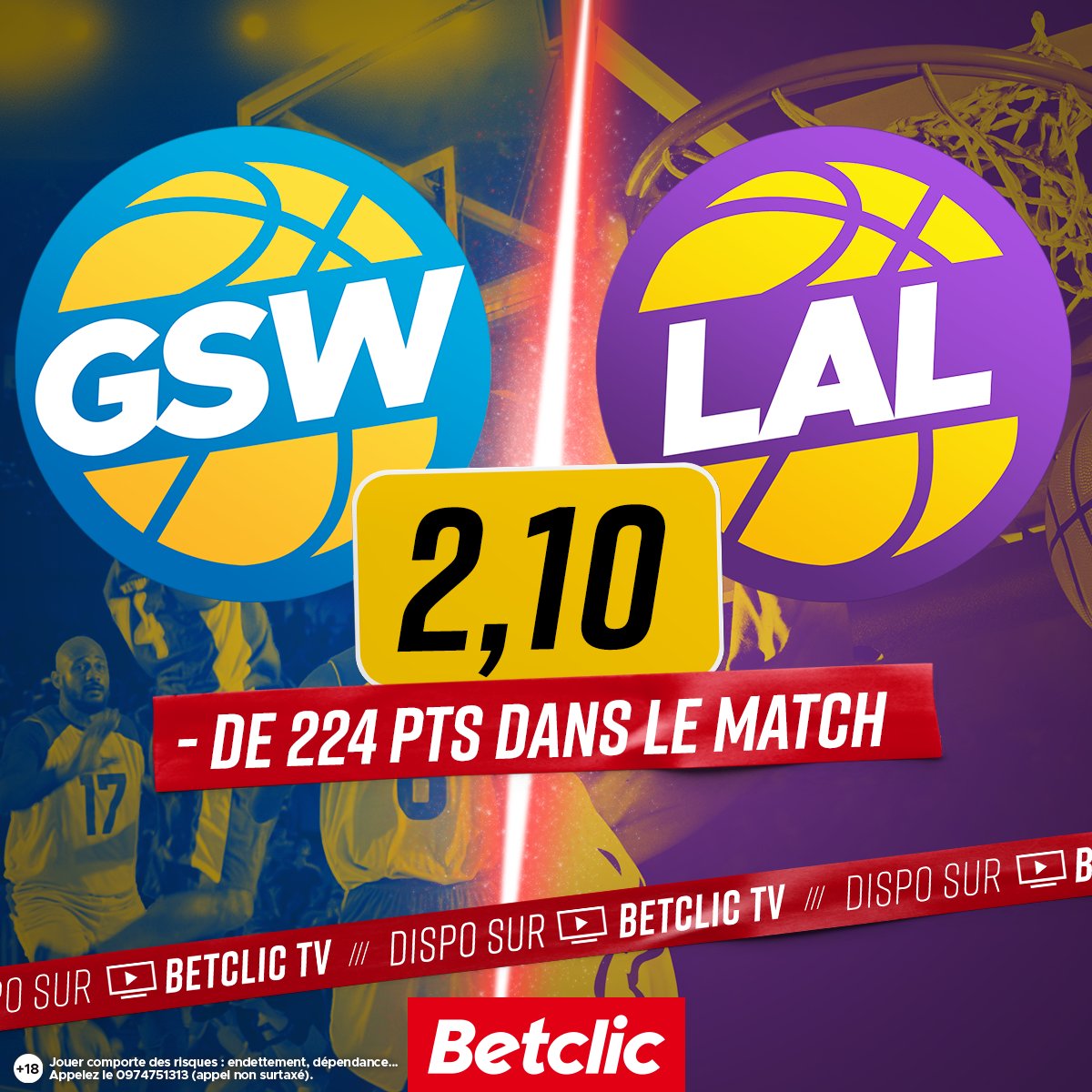 Betclic's tweet photo. Retour de la #NBA ! 🏀
Ce soir on fait comme les meilleurs meneurs de la ligue, on analyse le match et on pose le jeu ! 👀
#GardeLeControle 👌 https://t.co/uMeheC1dPh