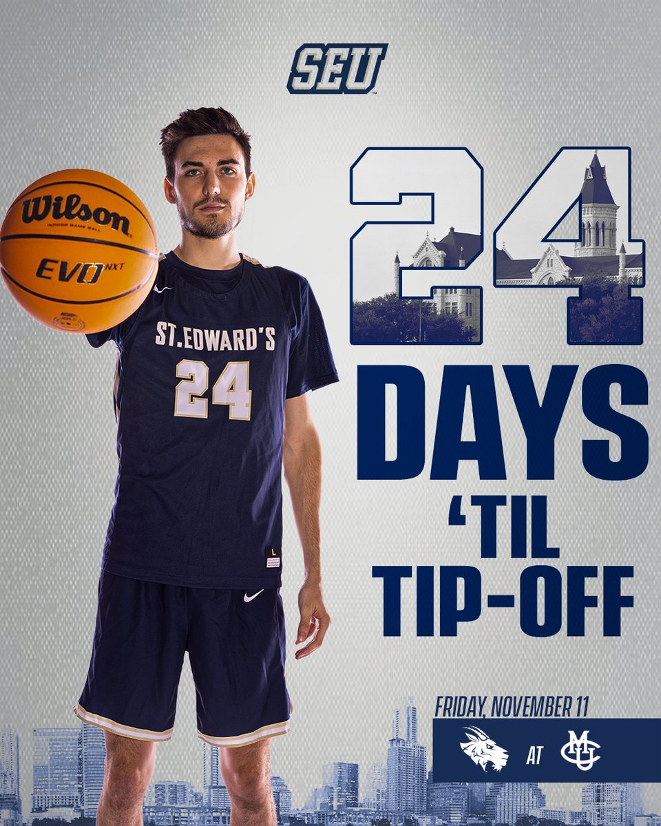 SEUAthletics's tweet photo. 🏀 | It's basketball season. @SEUMBasketball #FearTheGoat 
📅 https://t.co/TH3raW6PTh https://t.co/fiH7NWdmyd