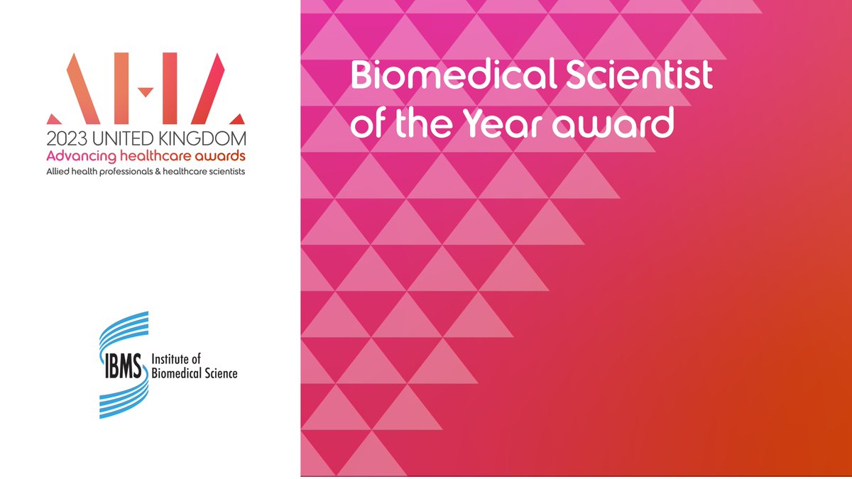 AHAwards💙 (@ahawards) on Twitter photo Each year we celebrate the work of an exceptional Biomedical Scientist, making an impact on patients' lives & inspiring those around them - help us to do this by nominating someone for the prestigious
<a href="/IBMScience/">IBMS #AtTheHeartOfHealthcare</a> award! To find our more visit:
ibms.org/resources/news…
#AHAwards Each year we celebrate the work of an exceptional Biomedical Scientist, making an impact on patients' lives & inspiring those around them - help us to do this by nominating someone for the prestigious
<a href="/IBMScience/">IBMS #AtTheHeartOfHealthcare</a> award! To find our more visit:
ibms.org/resources/news…
#AHAwards