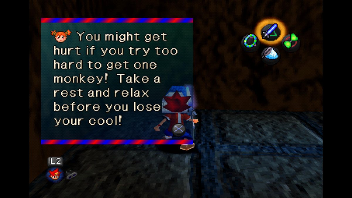 Phoenaxis's tweet photo. APE ESCAPE (1999) PS1 🍪
Ape escape is just the best dude...it has it all, intuitive controls + peak-point gameplay mixed together with a brain melting OST. A true PS1 CLASSIC!
I got the platinum TWICE & i'd do it AGAIN! 🏆🤪
#PS5Share #PS1 #LEGACY #REMAKEPLEASE https://t.co/DH8QHUe3Pj