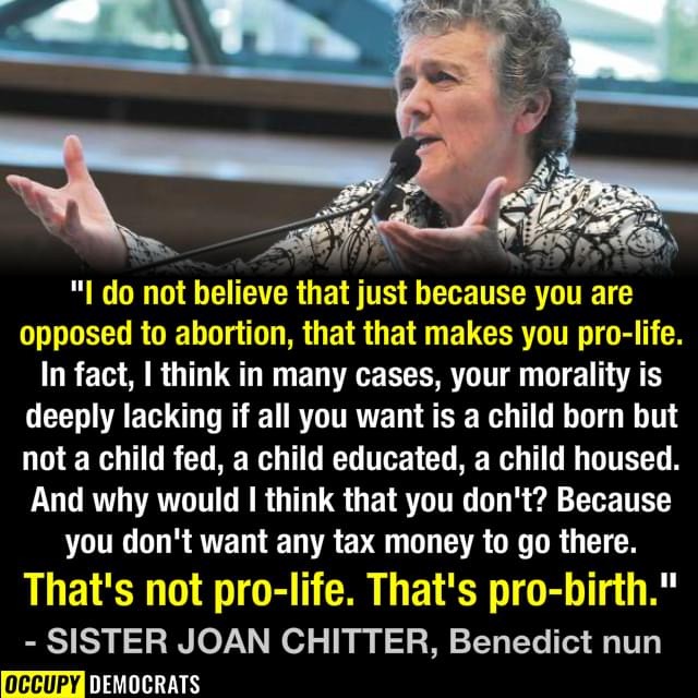 jilevin's tweet image. There's a difference between being "Pro Life" and being "Pro Birth"