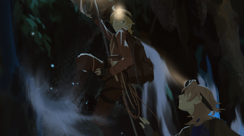 albether au about dangerous (and haunted) cave exploration :') 