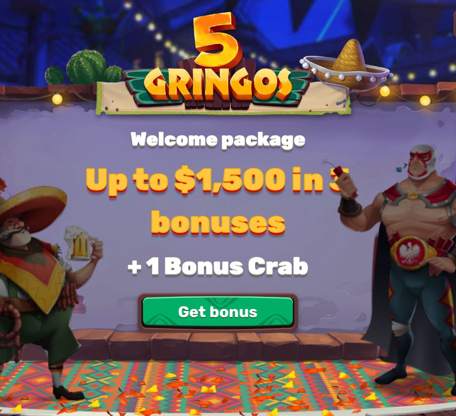 Do you know what would make this Tuesday better? A Bonus Crab! If you're wondering what that is, head on over to 5Gringos Casino and choose your welcome bonus. Trust us, these are crabs you do want! Click here to find out more: playcasinos.ca/5gringos-casin…
